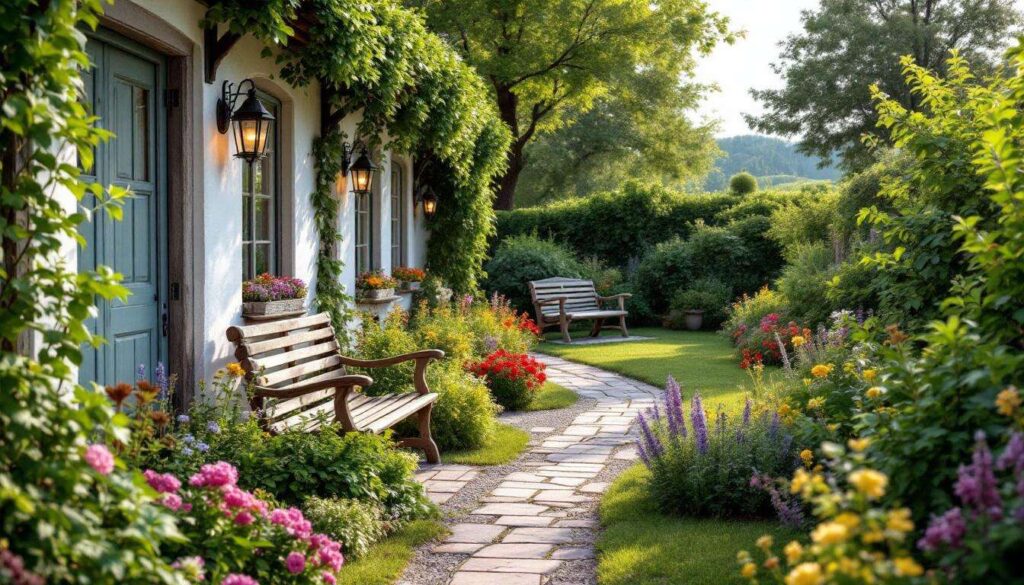 Landhausstil-Garten: 7 zeitlose Deko-Ideen für Ihr ländliches Paradies