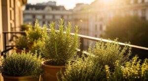 Mediterrane Kräuter auf dem Balkon, ab wann Rosmarin und Thymian raus dürfen